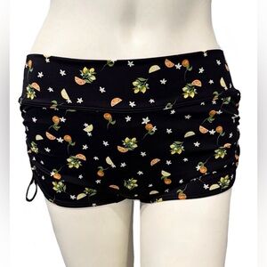 PINK Victoria’s Secret Swim to Gym Citrus Ruched Bikini Bottoms XL